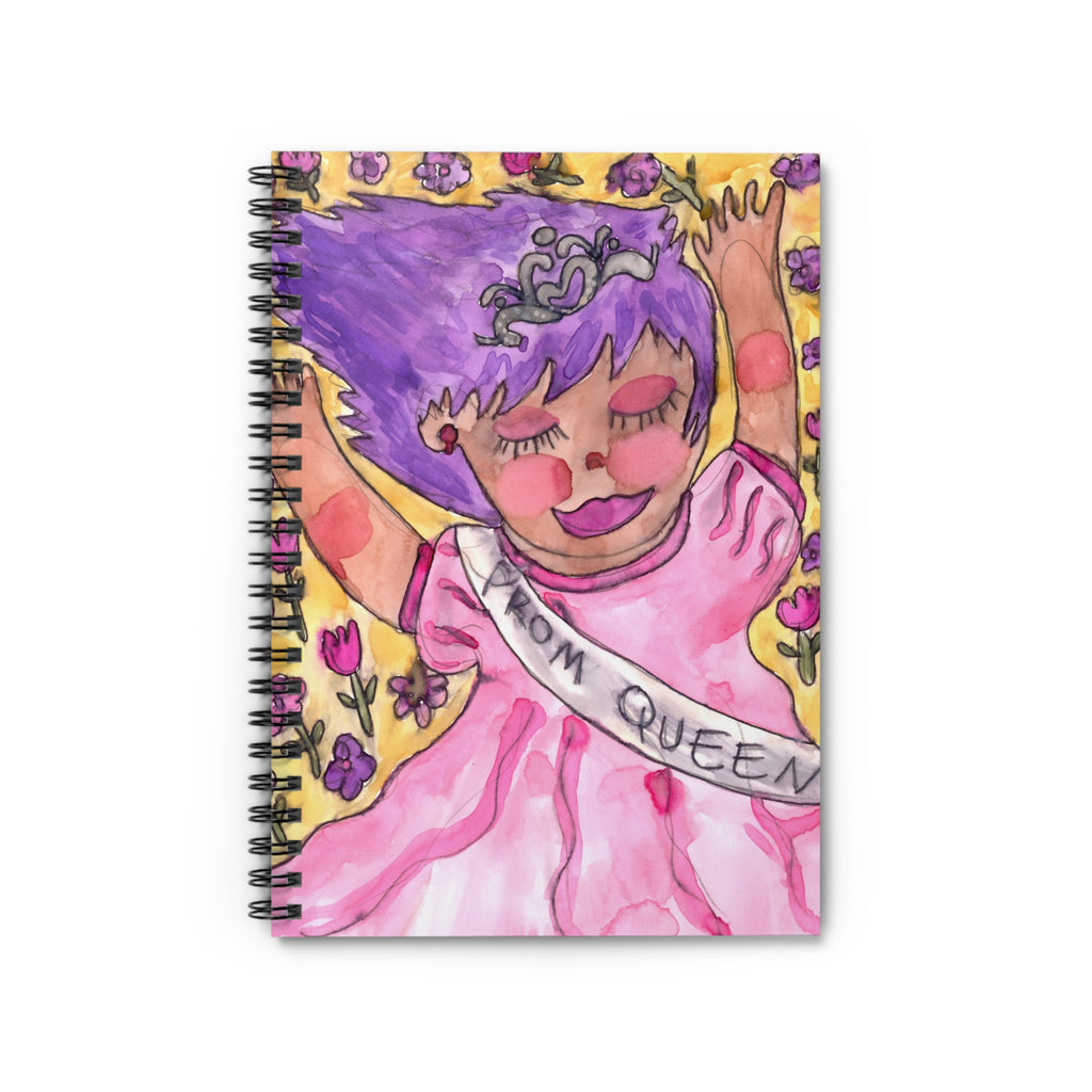 Prom Queen Spiral Notebook