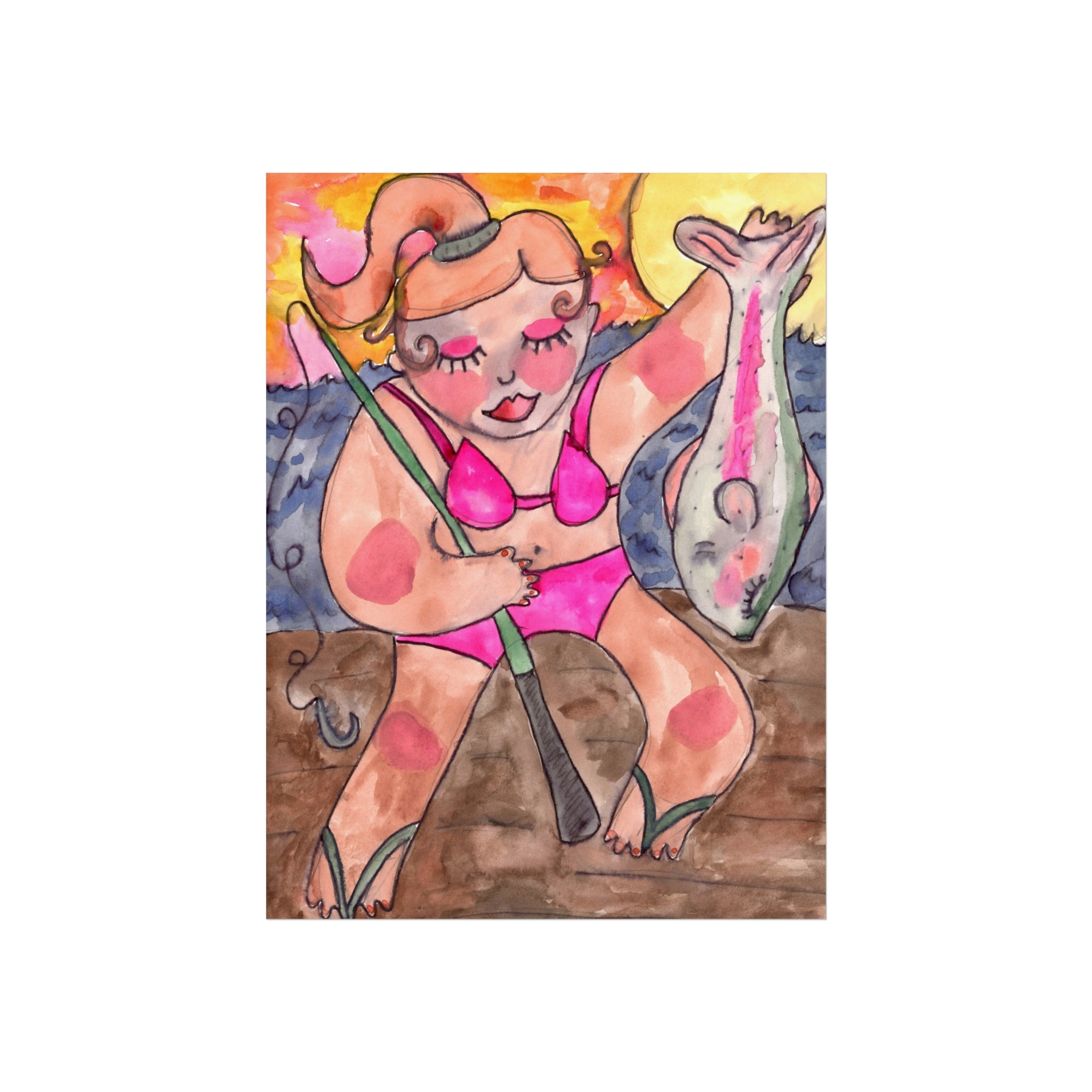 Fishing Fine Art Poster