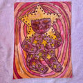 Star Girl Original Watercolor