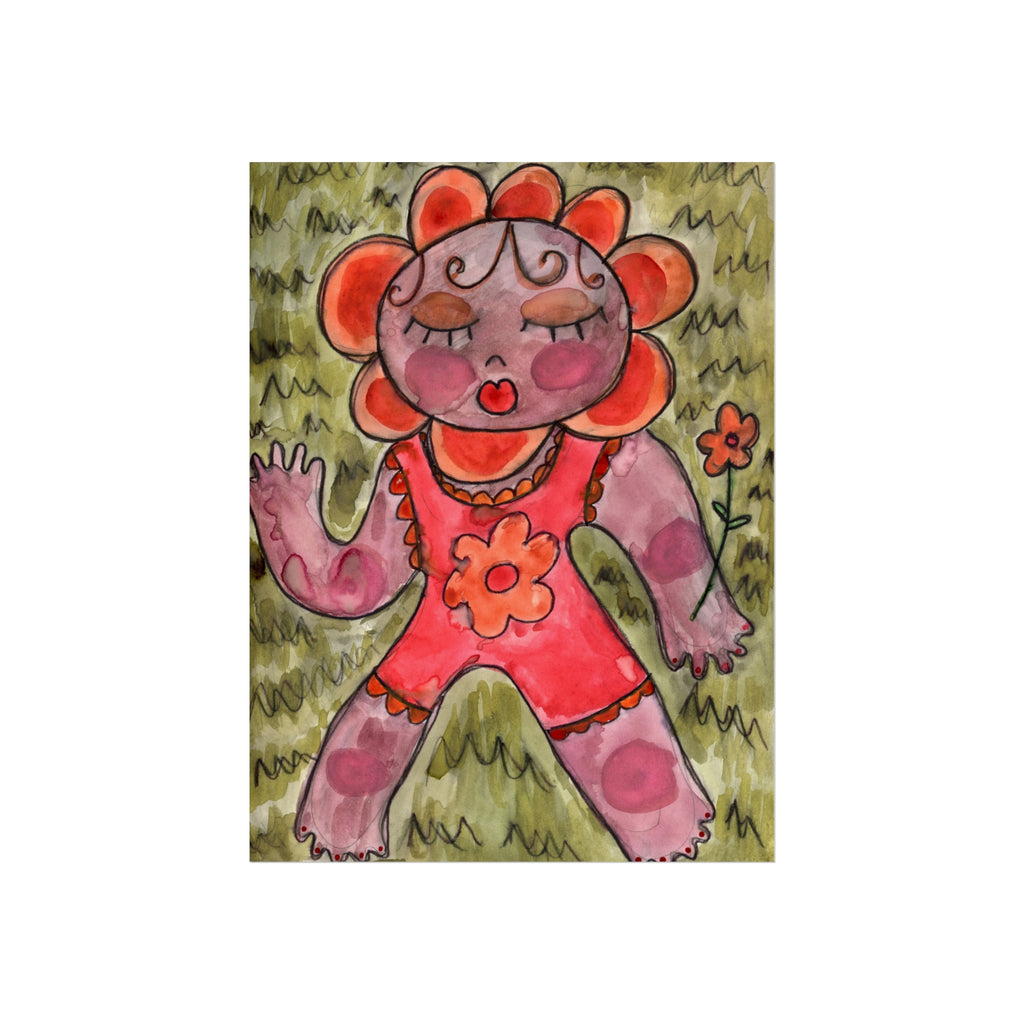 Daisy Lady Fine Art Poster