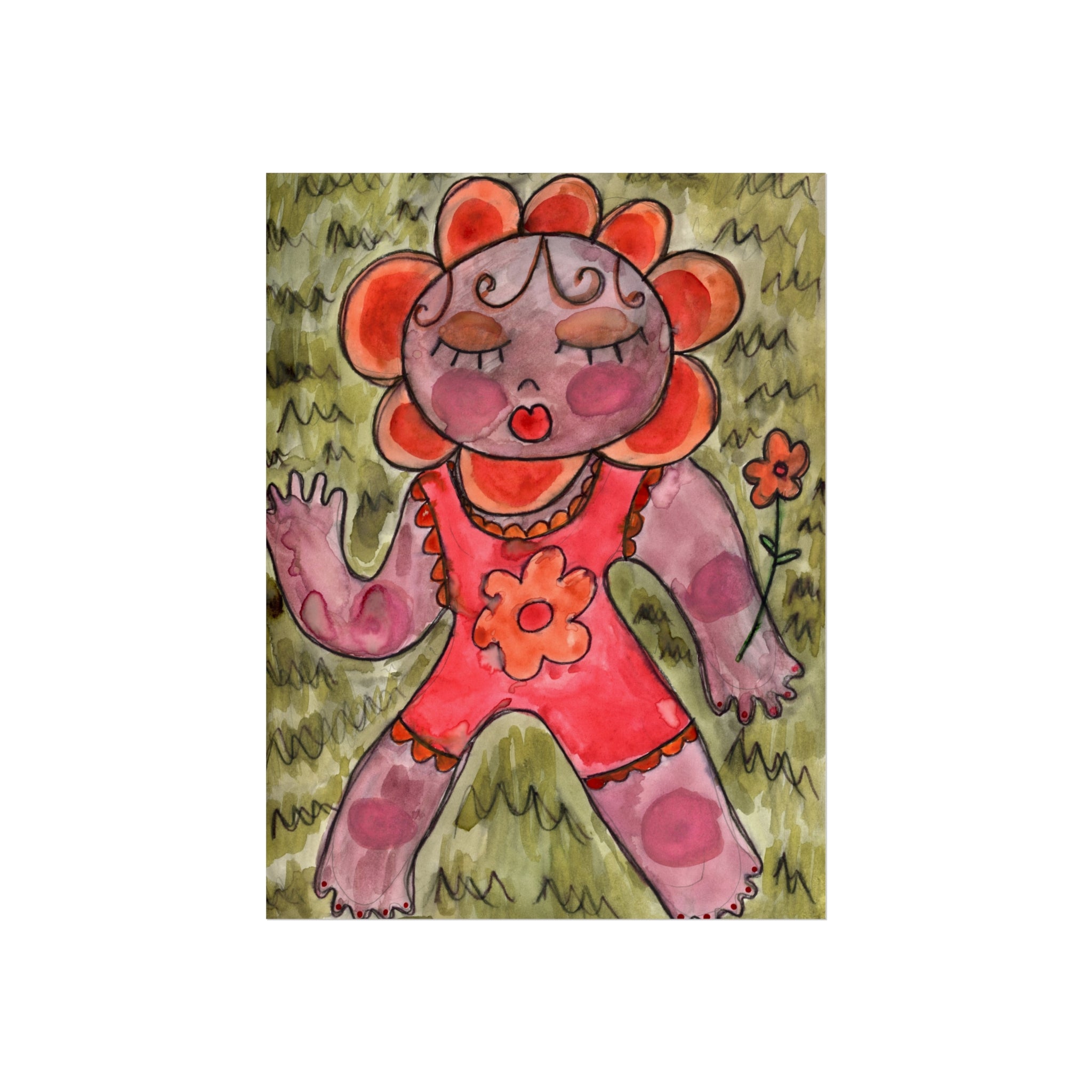 Daisy Lady Fine Art Poster
