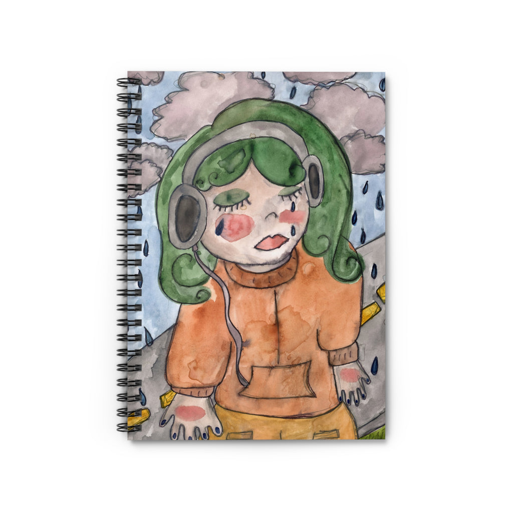 Chasing Pavements Spiral Notebook