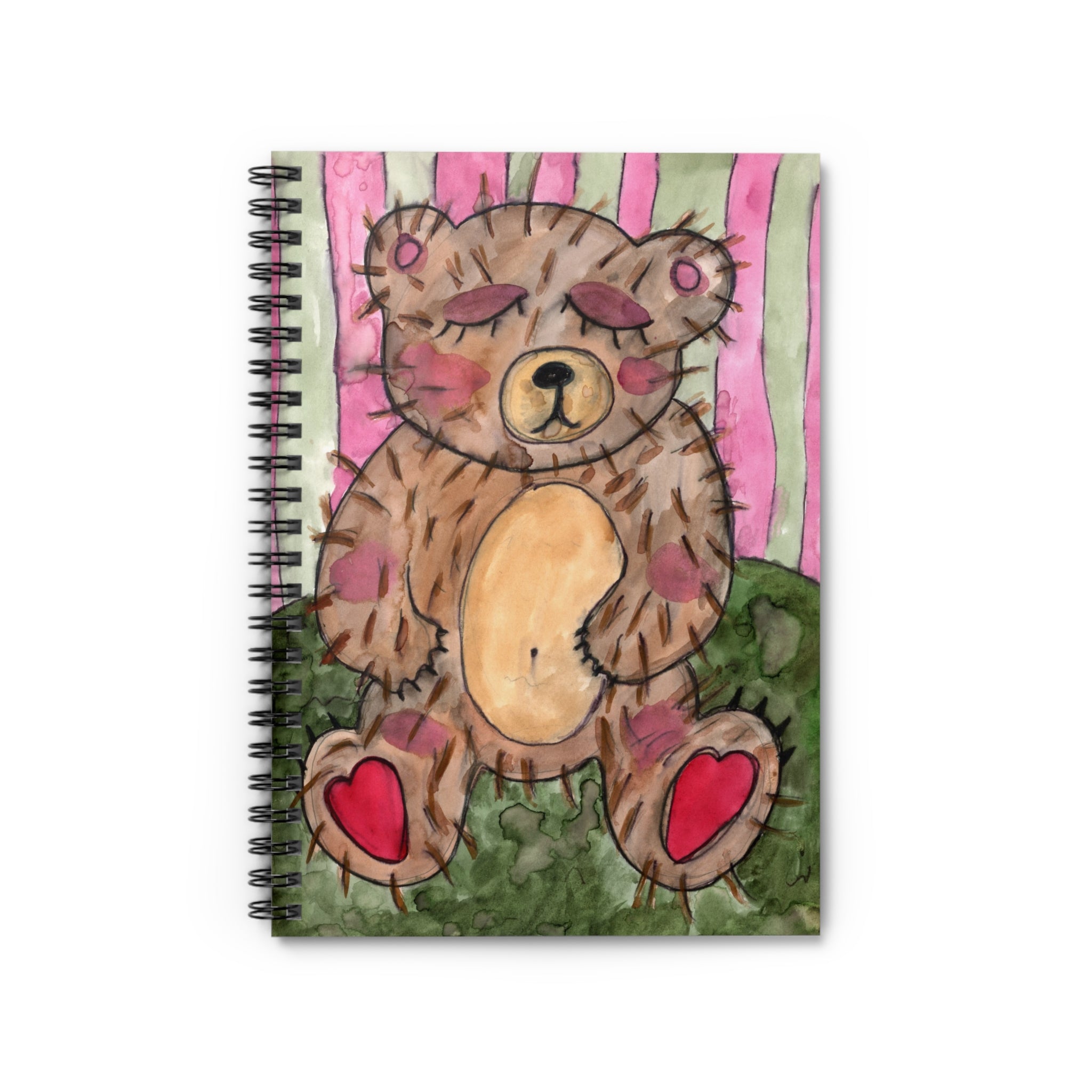 Teddy Bear Spiral Notebook