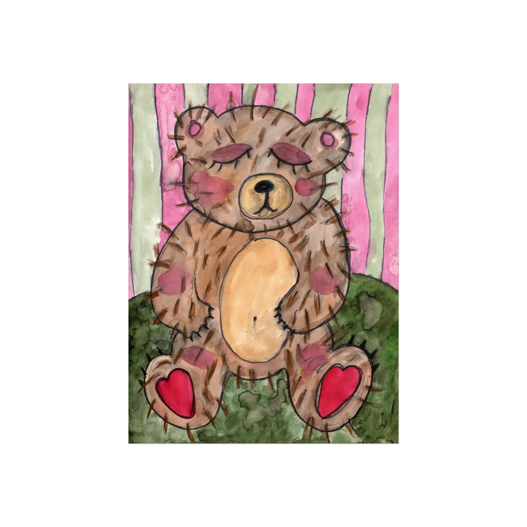 Teddy Bear Fine Art Poster