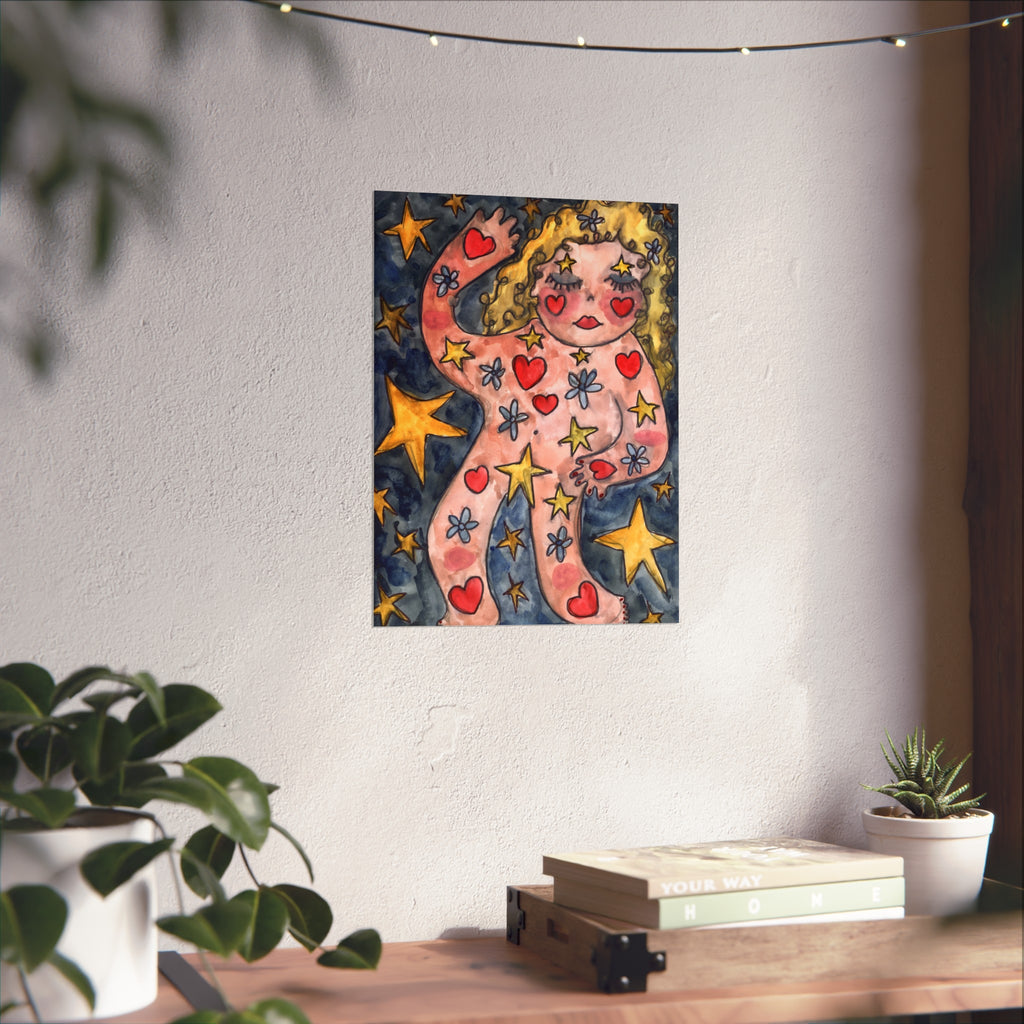 Star Child Fine Art Poster