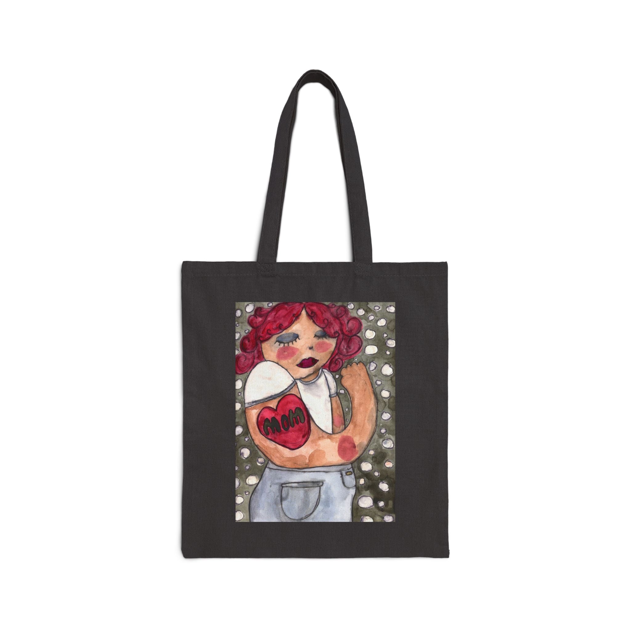 Mom Tattoo Tote Bag
