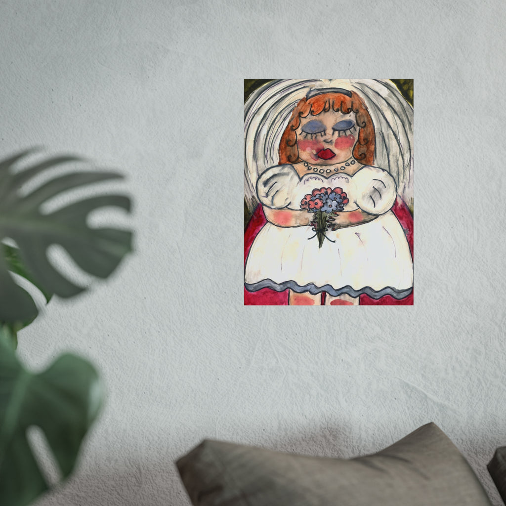 Bride Fine Art Poster