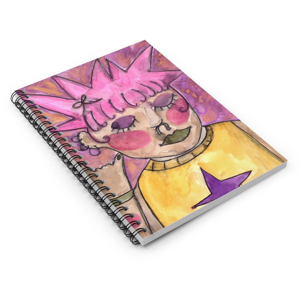 Liberty Spikes Spiral Notebook