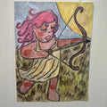 Archer Original Watercolor