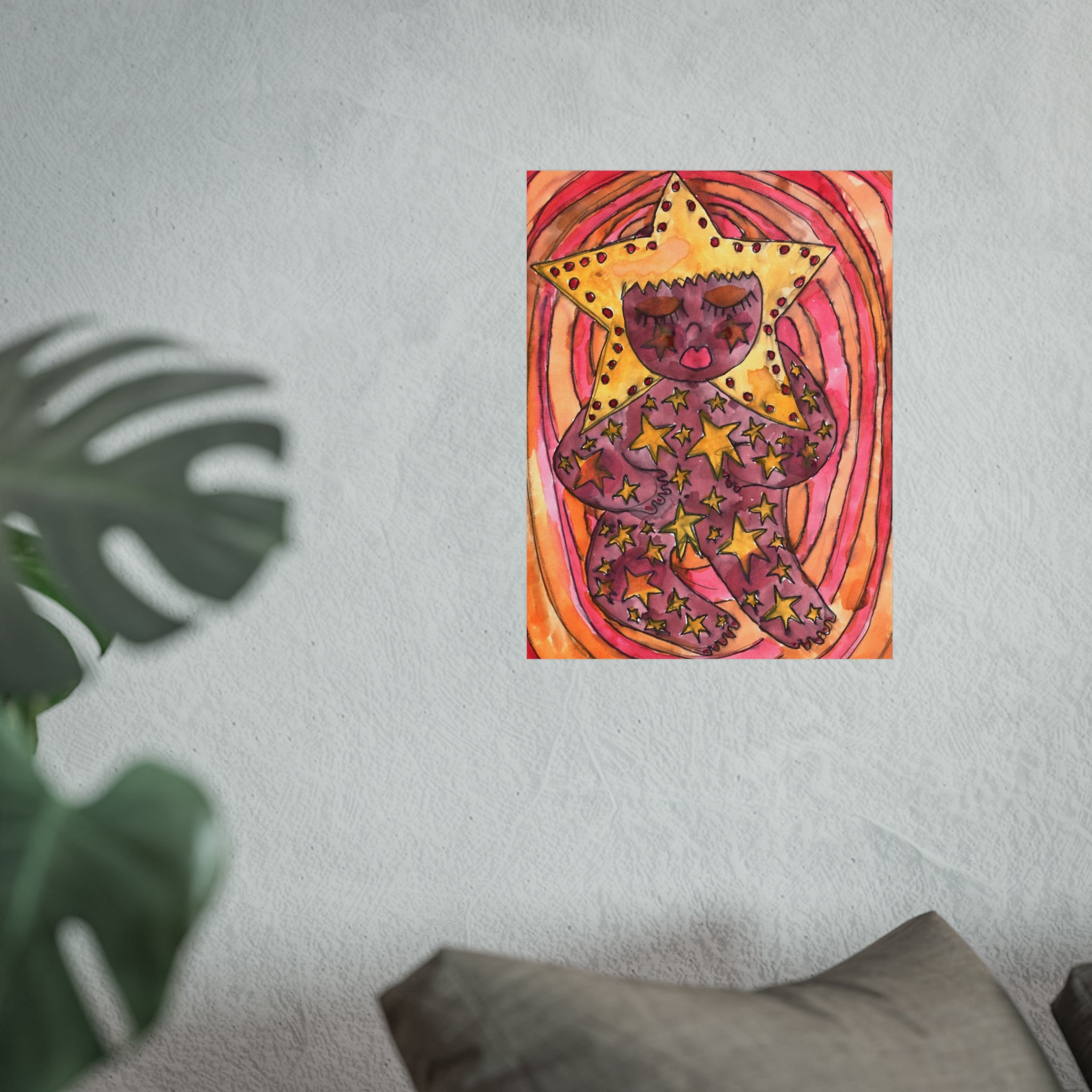 Star Girl Fine Art Poster