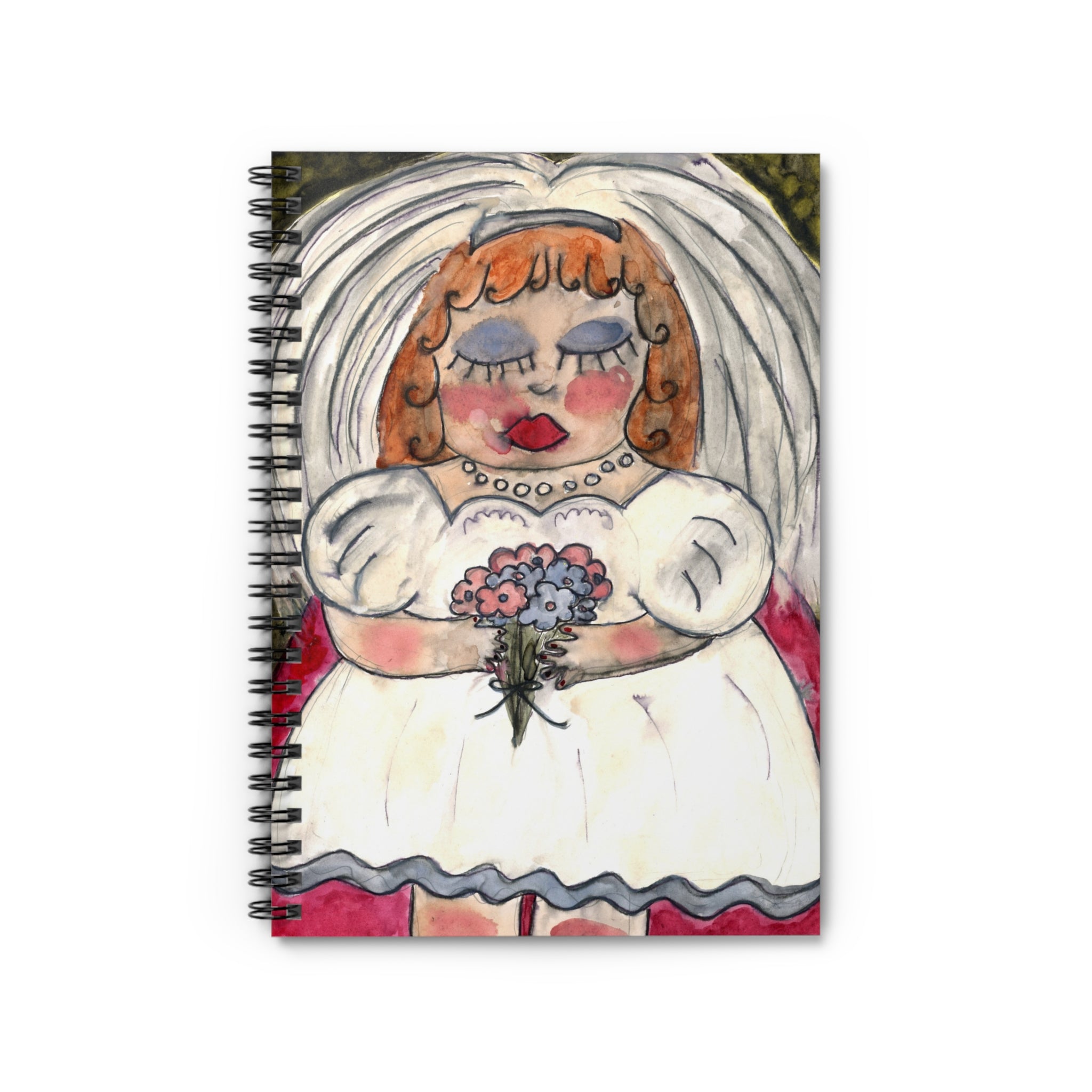 Bride Spiral Notebook