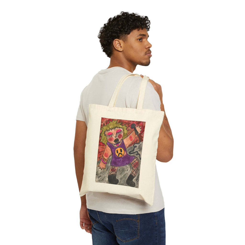 Punk Girl Tote Bag