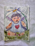 Flower Fairy Original Watercolor