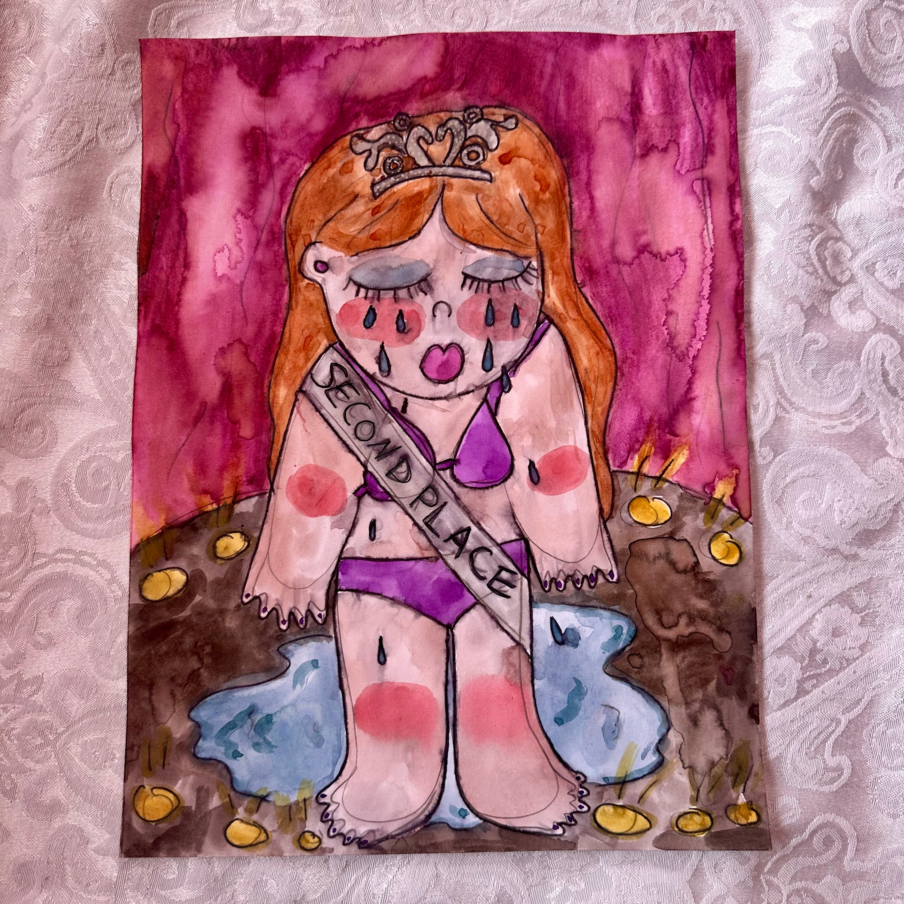Second Place Original Watercolor