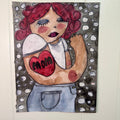 Mom Tattoo Original Watercolor
