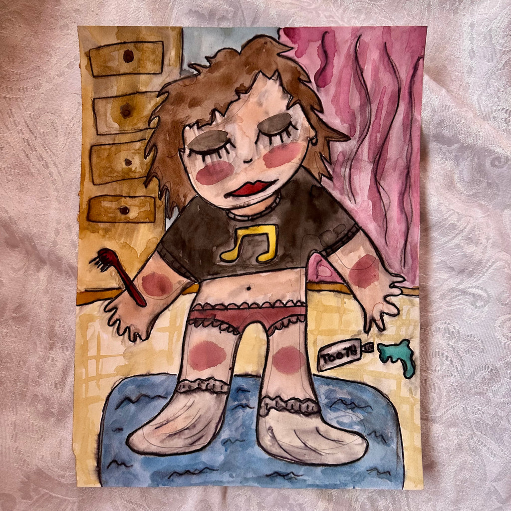 Good Morning Original Watercolor